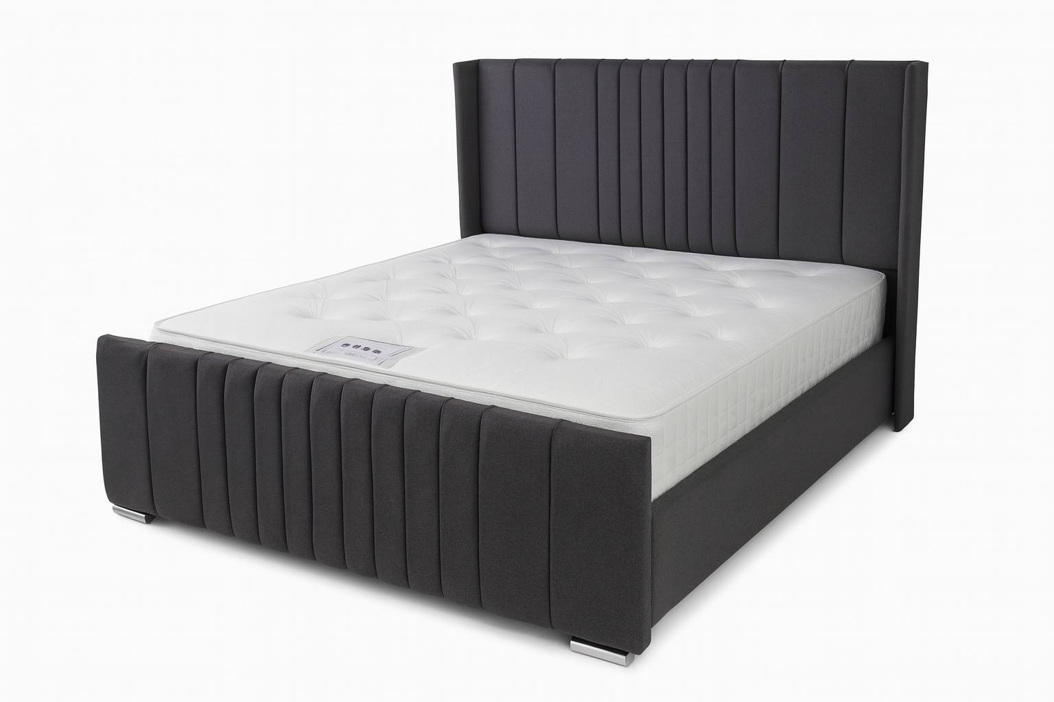 Luxury Orthopaedic Pocket Spring Mattress – Custom & Pre-Made Designs | Medium-Firm Support | White