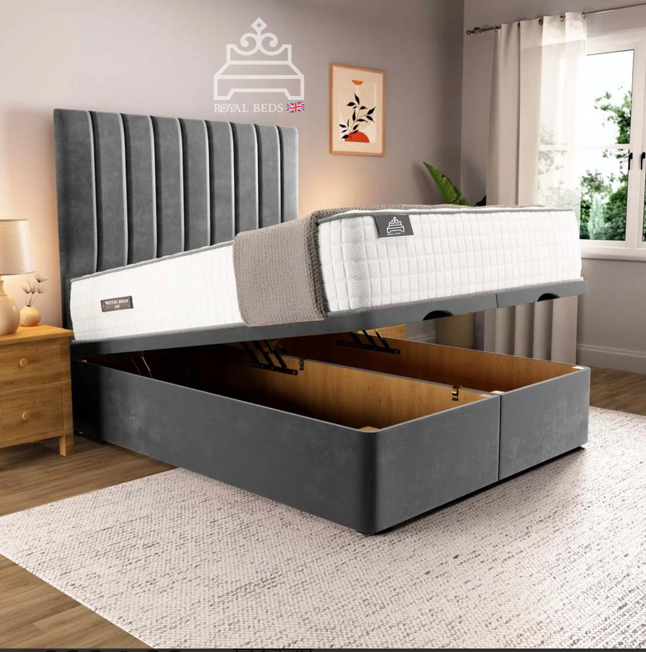 White Prague Mattress – Comfortable & Durable Mattress for UK Homes